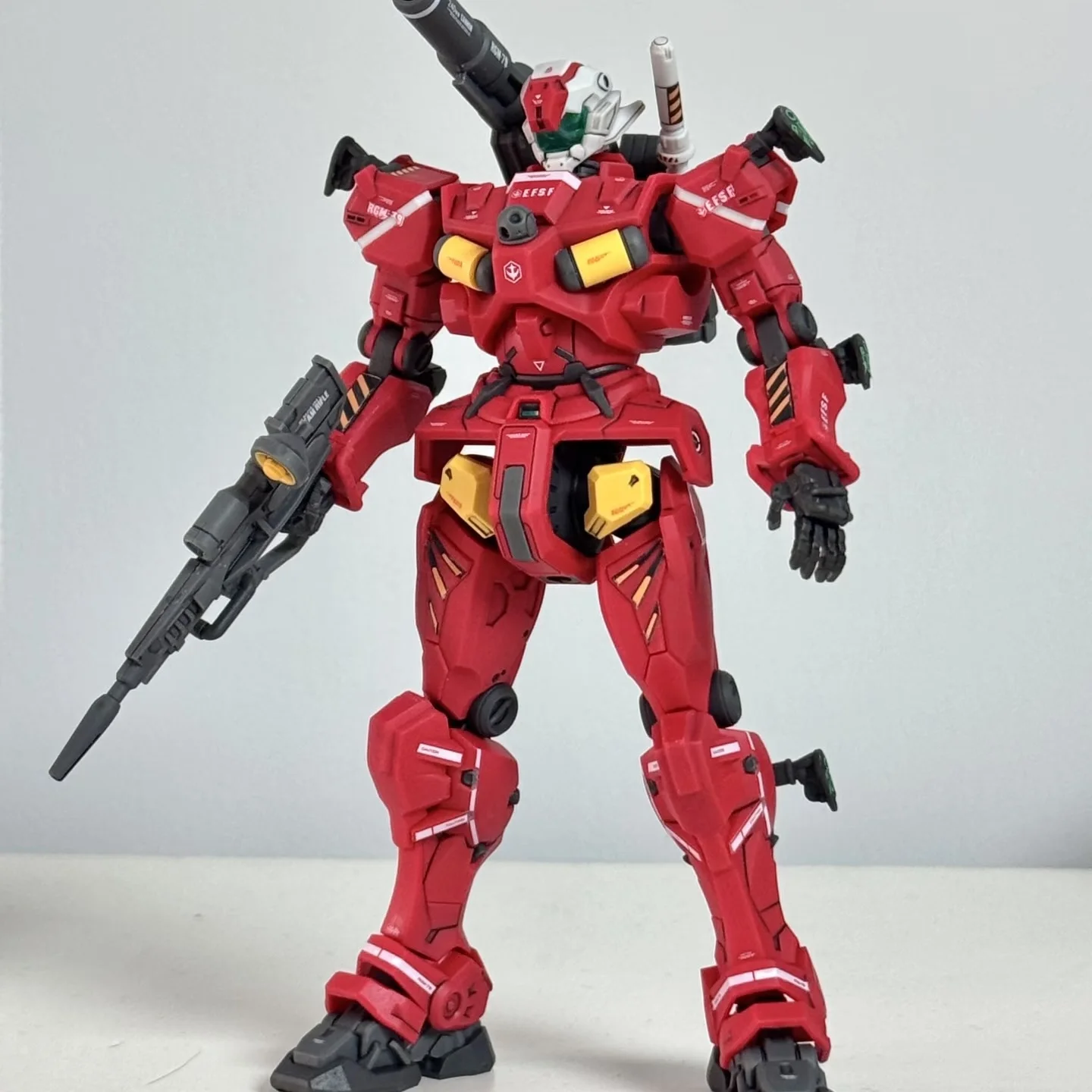 LEBAO نموذج 1/144 HG RGM-79 ضوء نوع Guncannon التجمع نموذج أطقم أنيمي عمل الشكل البلاستيك روبوت نموذج اللعب الهدايا #5