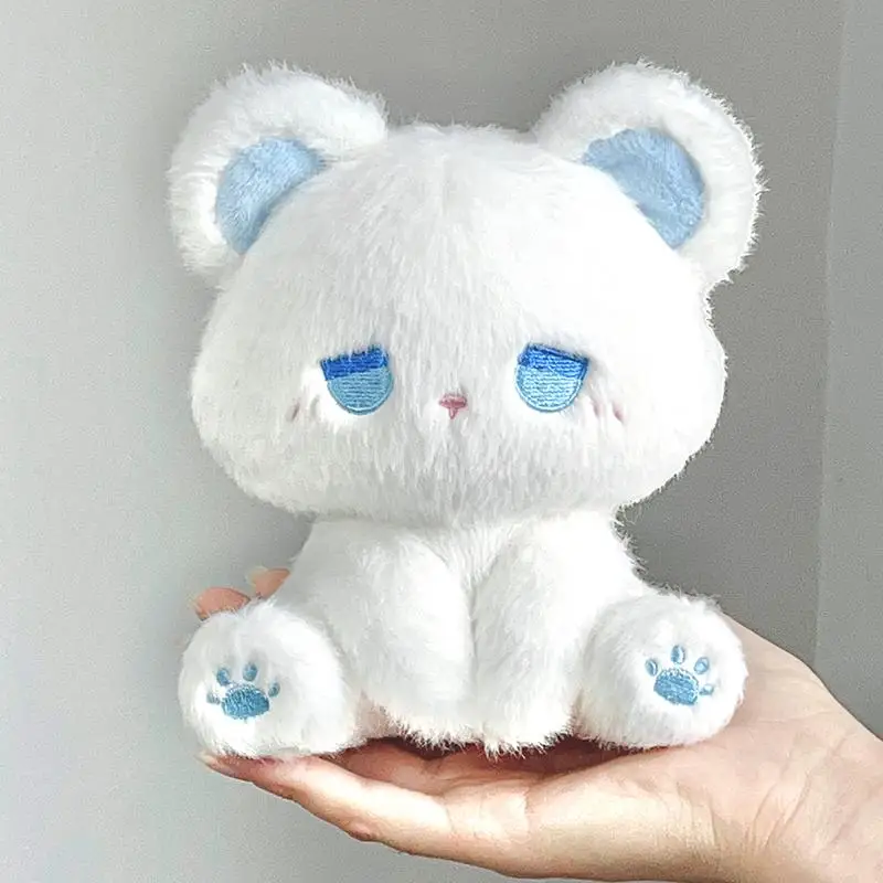 Kawaii Bear Plush Doll 15cm Cute Plush Toy Computer House Decoration Soft Stuffed Lovely Kids Children Birthday Gift Accessories