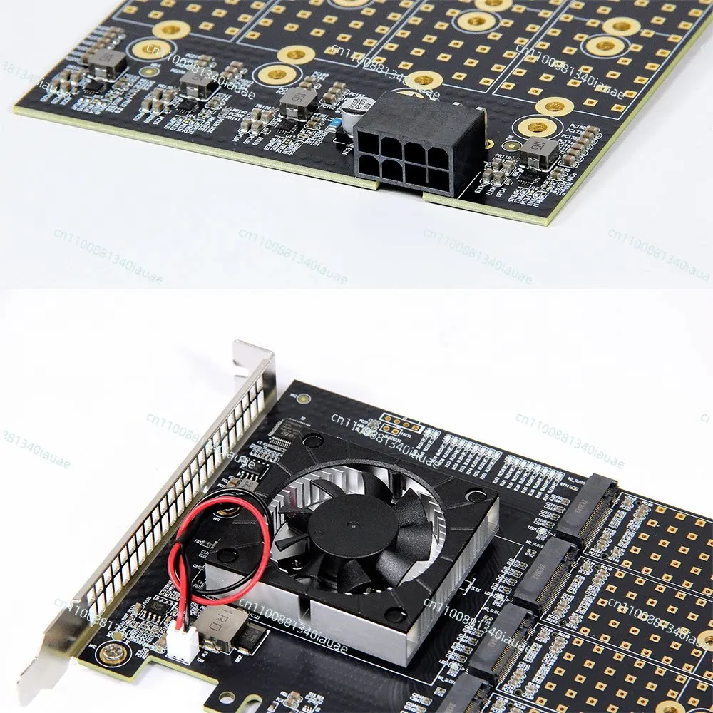 Drive-free Main Board Split Integrated Compatible Module 8 Disc 22110m.2 Expansion Card