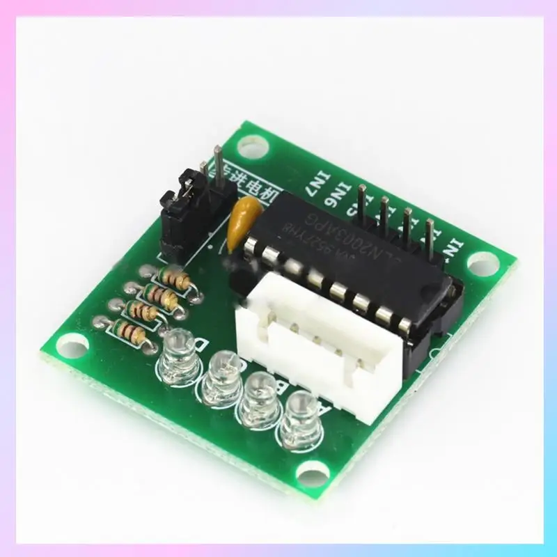 

AB25-ULN2003 Drive Board Stepper Motor Drive Board Test Board For 5V 4-Phase 28Byj-48 Dc Gear Step Stepper Motor