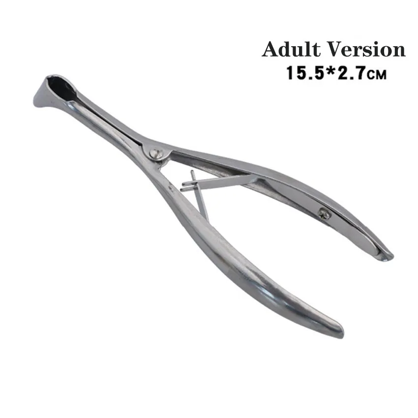 

3Pcs Nasal Stainless Steel Nasal Endoscope Inspector for Adult and Child Dilated Noscopes