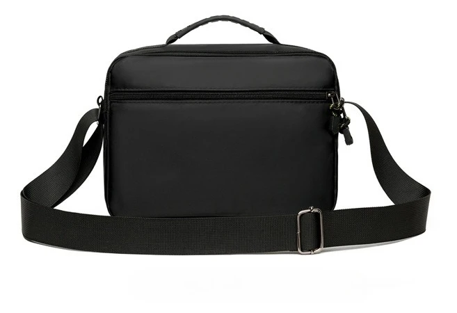 New Business-style Men's Portable Briefcase, Outdoor Casual Single-shoulder Bag, Large Capacity Multi-layer Crossbody Bag