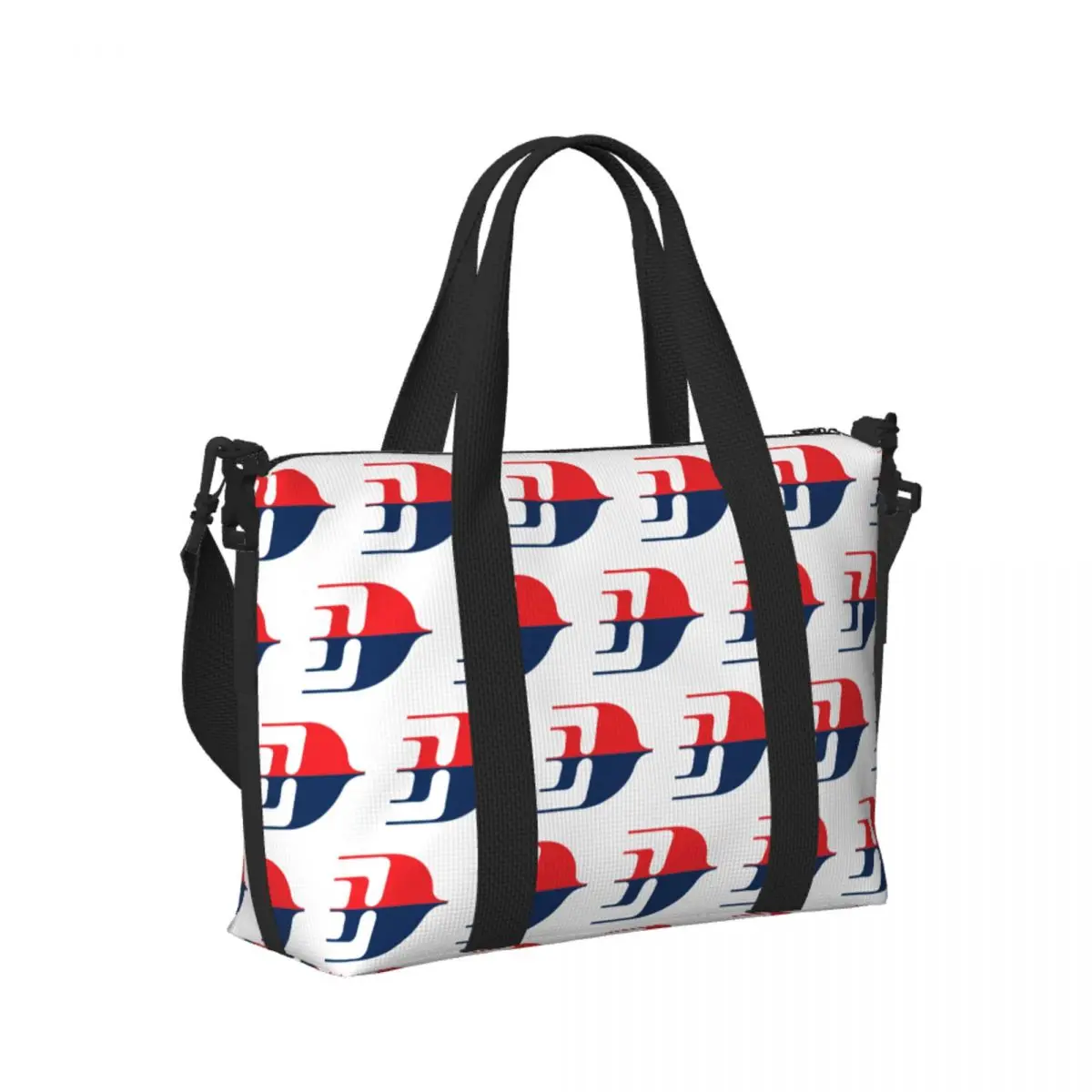 

Custom Malaysia Airlines Beach Travel Bag Large Capacity Tote Bags for Gym Yoga Women Shopping Duffle Shoulder Bag