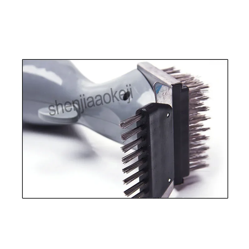 Stainless steel + APS outdoor portable cleaning brush multi-function barbecue brush Practical & good quality 1pc