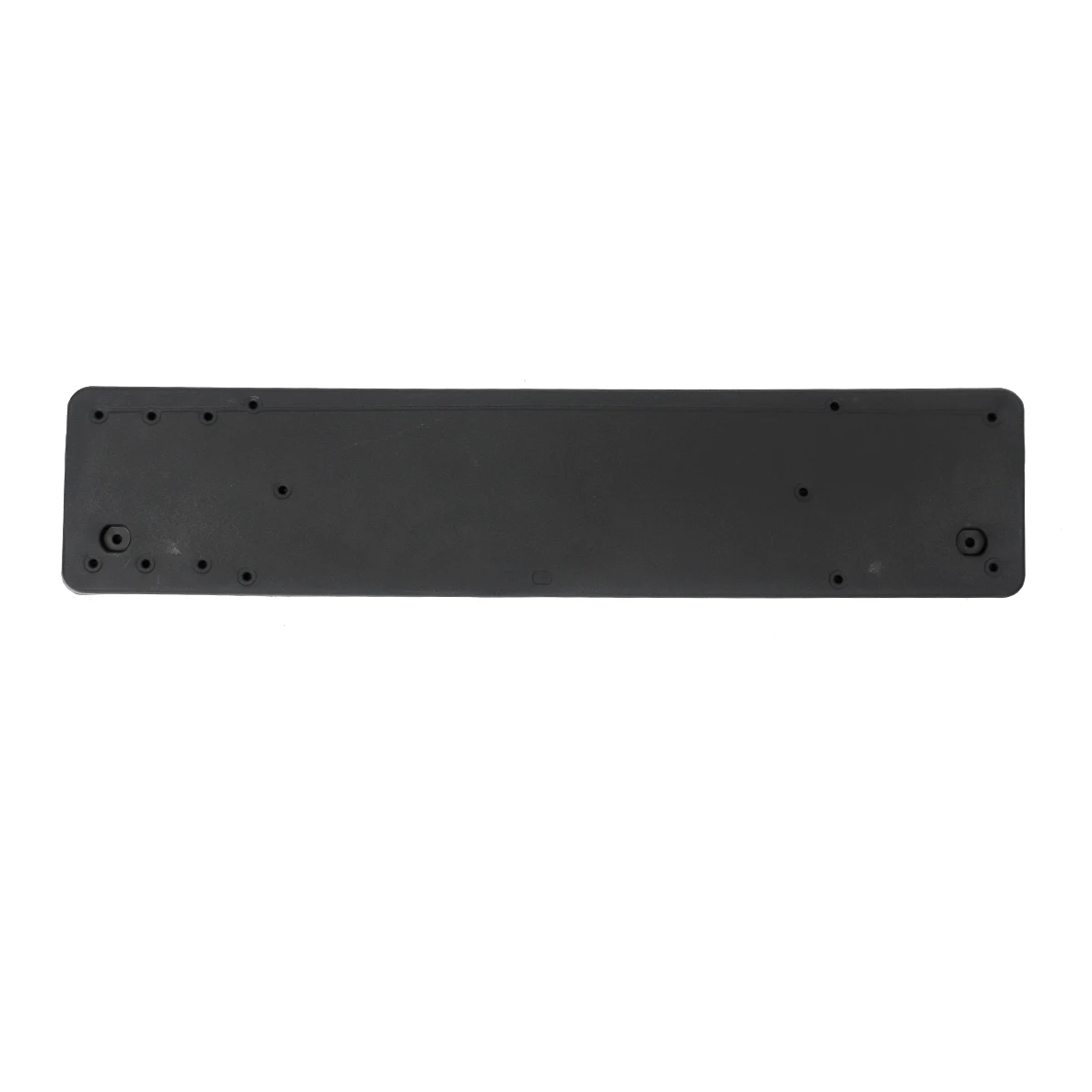 Front Lower Number Plate A2058803305 For Mercedes Benz C-Class W205 AMG-Line 2019~2021 License Plate Replace Trim Part Black ABS