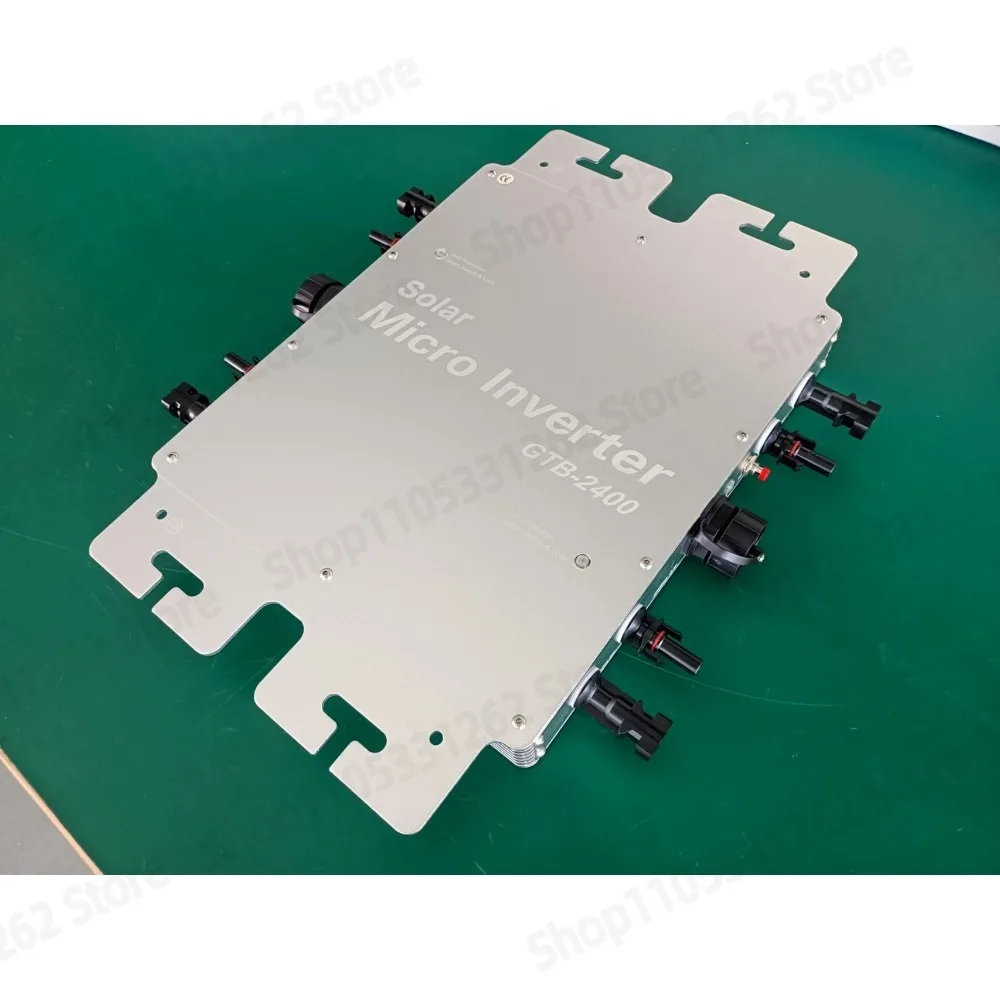 2800W photovoltaic pure grid‑tie micro inverter high efficiency grid connected power generation for home solar energy system