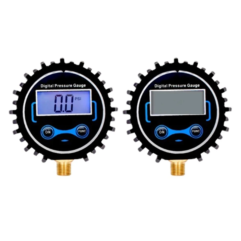 Heavy Duty Tyre Pressure Gauge Easy Read LCD Display for Car Truck Motorcycle M11/M13/NPT18 Thread Quality Material Made