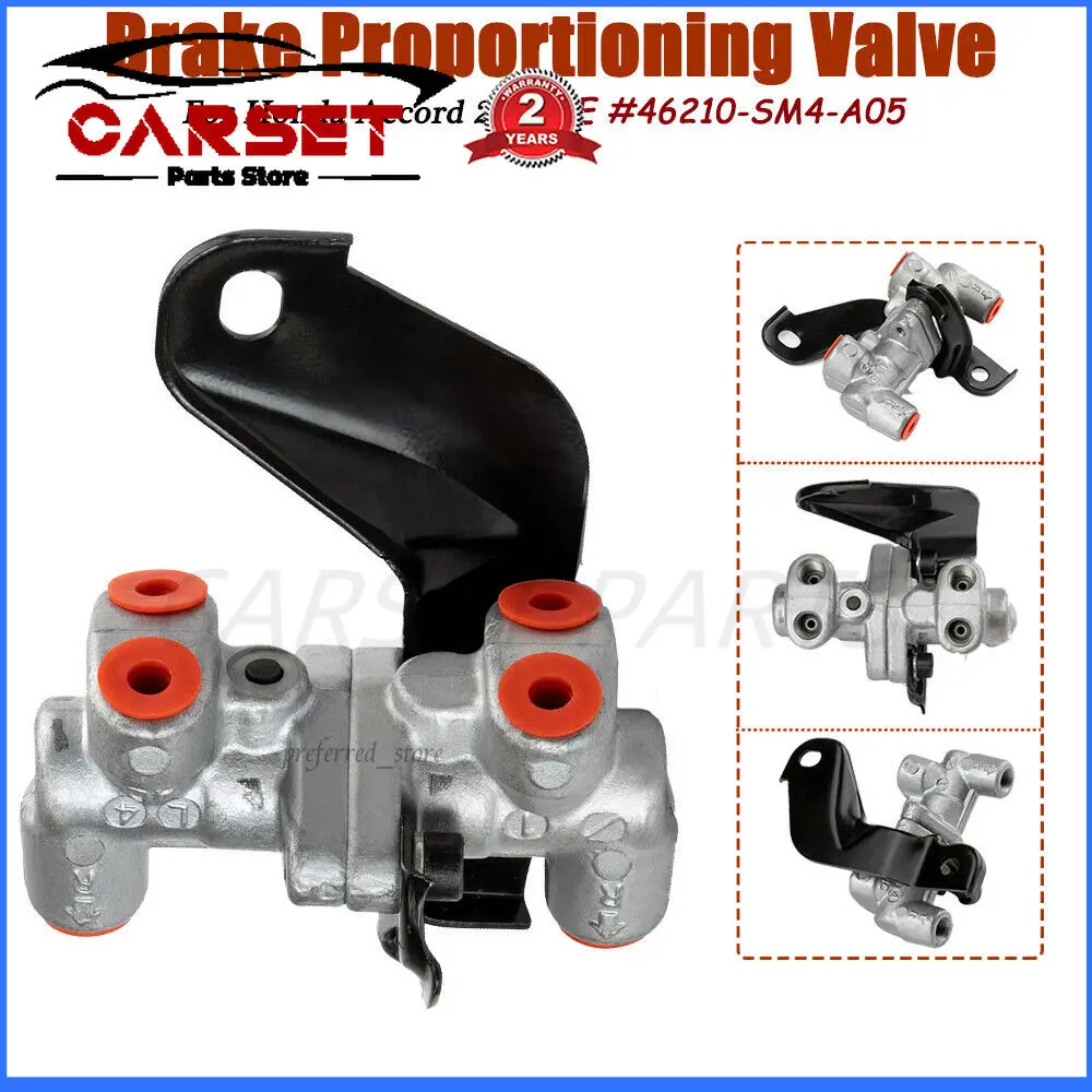 

Brake Proportioning Valve 46210-SM4-A05 For Honda Accord DX LX EX 2-Door 4-Door 5-Door 1992 1993 46210SM4A05 46210 SM4 A05