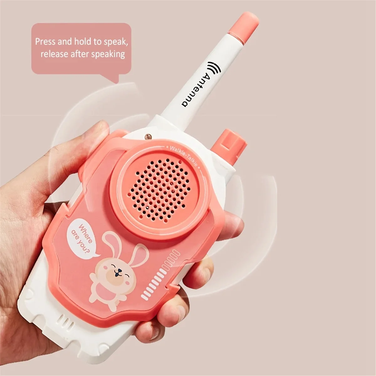 Kids Walkie Talkie Cartoon Wireless Walkie Talkie 300M Portable Kid Phone Walkie Talkie Toy Intercom Talking Machine
