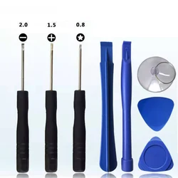 Hot selling 8 in 1 Mobile Phone Repairing Tool Kit Spudger Pry Opening Tool LCD Repair Tools with screwdrivers for Iphone tool