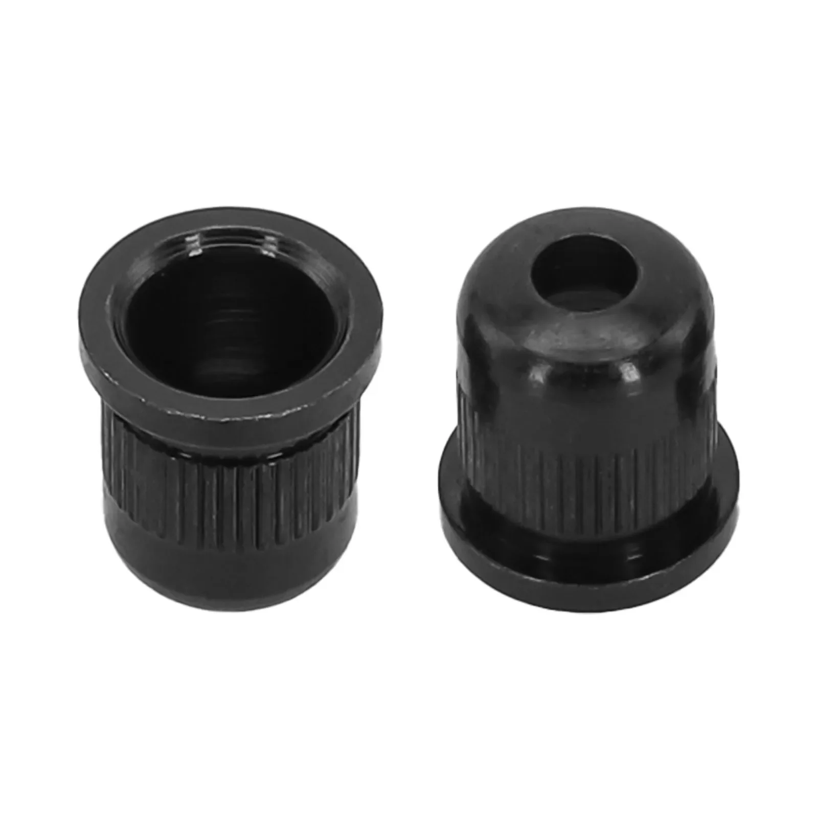 Zinc Alloy Electric Bass String Ferrules 4pcs for Body String Routing and Wire Passage Support on Bass Guitar Instruments
