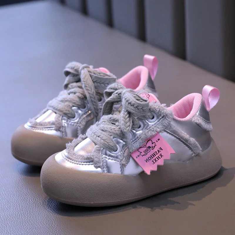 

2025 Spring Cartoon Low Top Sneakers for Students Anti Slip Kids Running Sneakers Designer Walking Shoe Boy