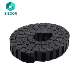 Corrente de Arrasto Cabo Transportadora Fio com Conector Extremidade, Gravação CNC Impressora Voron 3D, 7x7, 7x15, 10x10, 10x15, 10x20, 10x30, 1000 milímetros