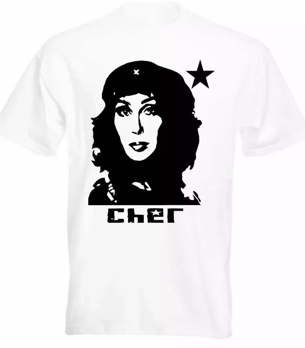 T-shirt musician Cher Guevara white T-shirt Unisex tee All sizes 1F953
