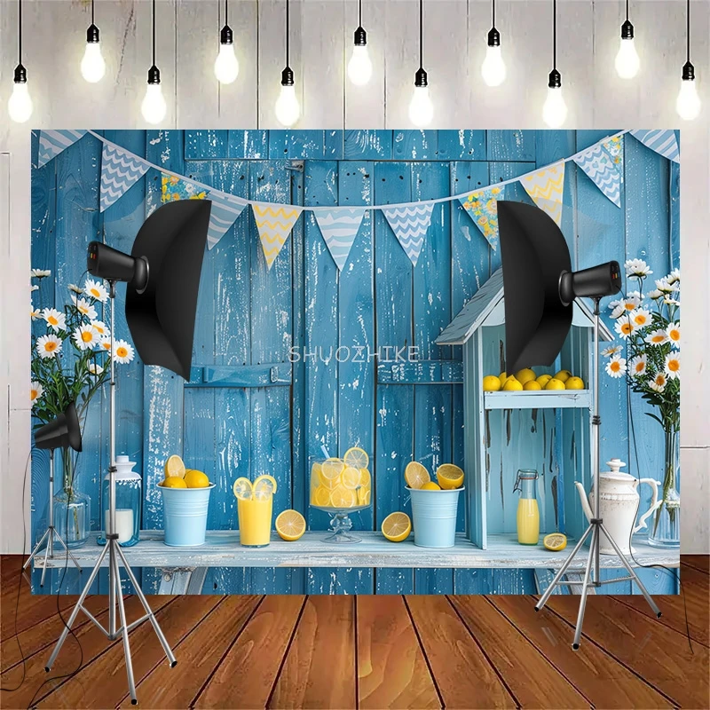 Hot air balloon Happy Birthday Photography Background Football Floral Arch Rocket Soccer Baby Party Carrots Backdrops FB-02