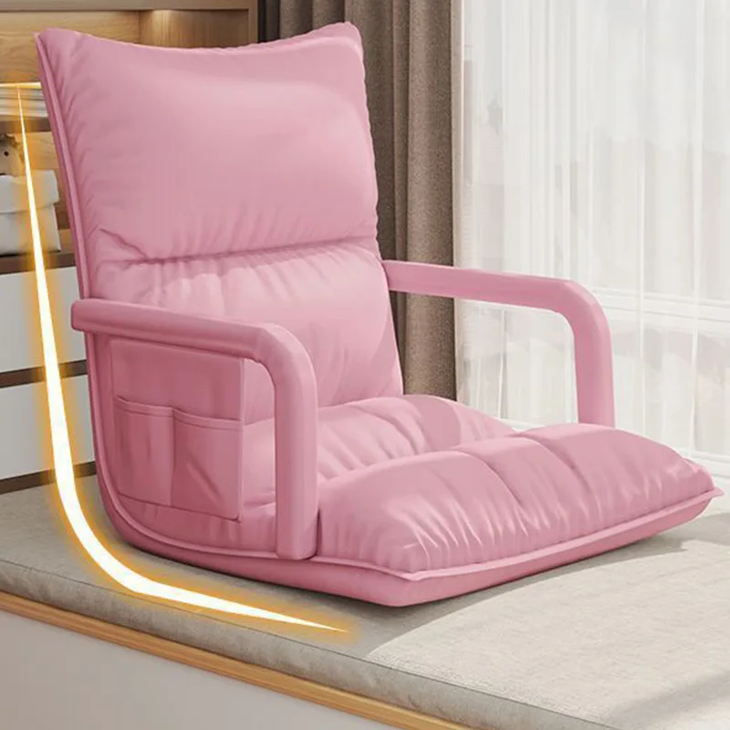 

Lazy Sofa for Bedroom Bay Window – Backrest Recliner, Armchair, Tatami Mat, Casual Floor Chair for Relaxation