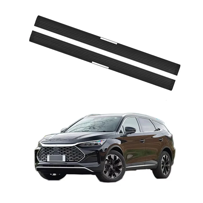 Electric Foldable Side Steps, Automatic Retractable Power Running Boards for BYD Tang DM-i SUV, Direct Bolt-On Aluminum, Matte B