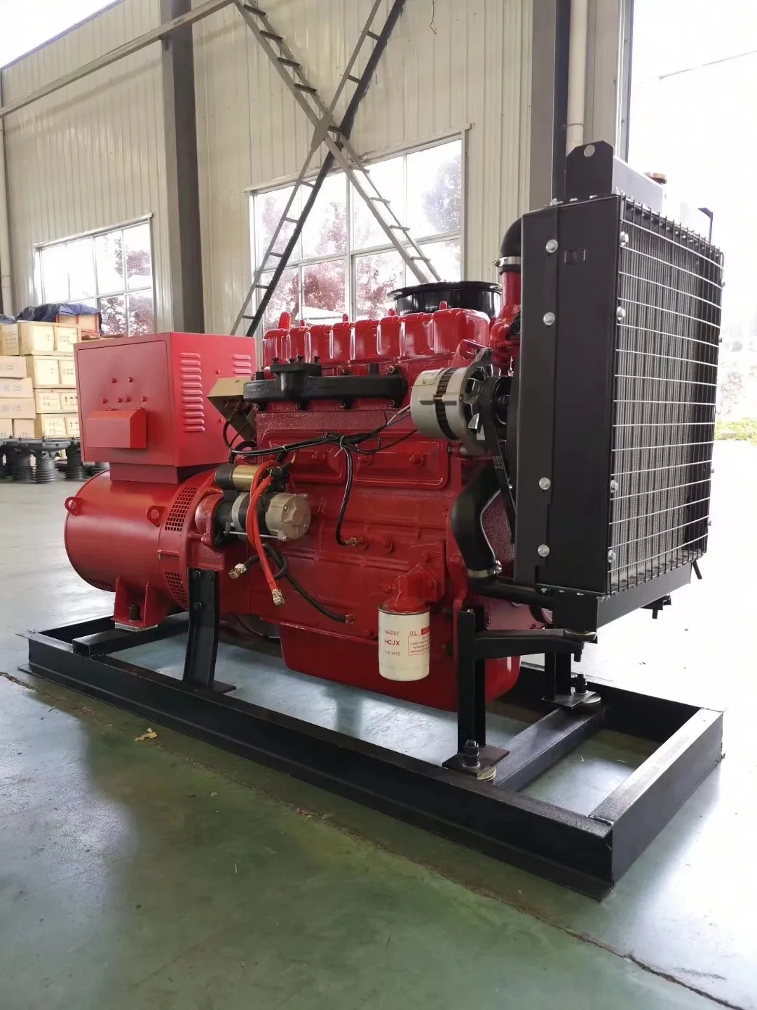 weifang Ricardo brand 30kw 37.5kva diesel generator with ZH4100D diesel engine and brush alternator generator diesel 30kw power