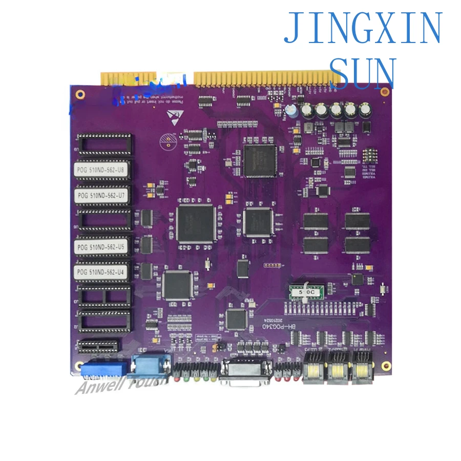 Progressive bonus display LED Game Amount Color Display For T340+ POG FOX340