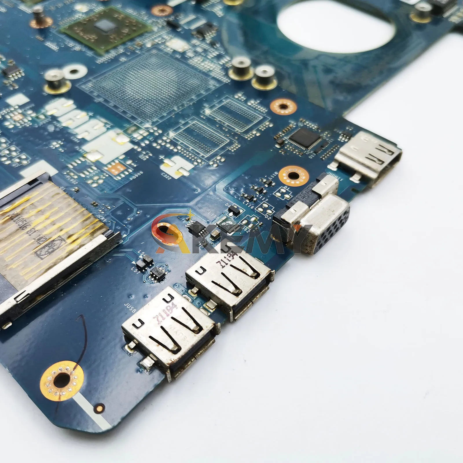 LA-7322P Motherboard Laptop untuk ASUS K43B X43B X43U K43U K43U Mainboard Notebook dengan CPU 100% Tes OK Pengiriman Cepat Stk