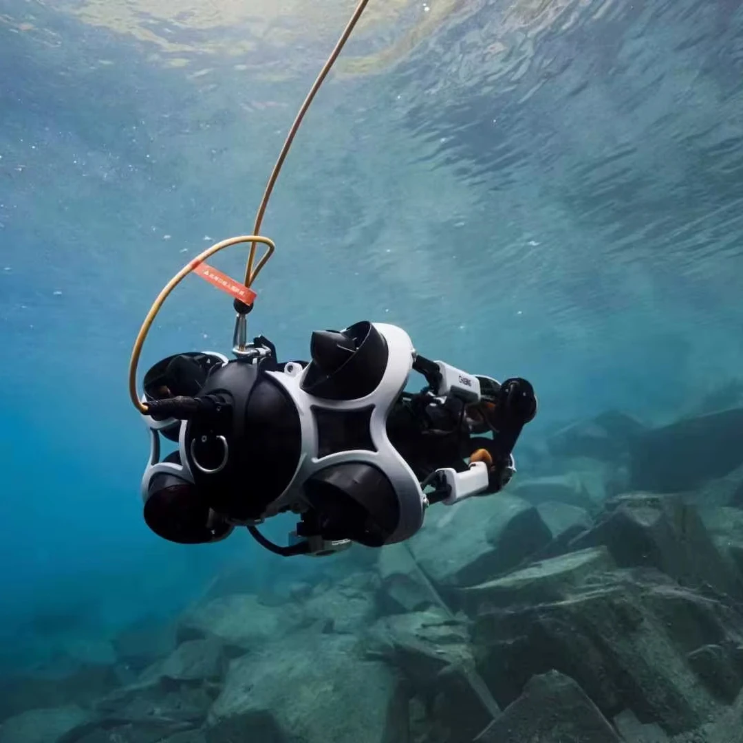 Underwater Submarine Remote Control Robot with Mechanical Arm Underwater Working Machine in Stock