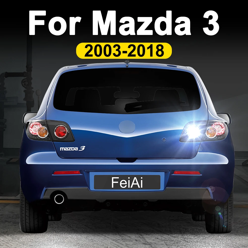 

For Mazda 3 Axela LED Reverse Light 2003-2018 2007 2008 2009 2010 2011 2012 2013 2014 2015 2016 2017 BK BL BM BN Reversing Light