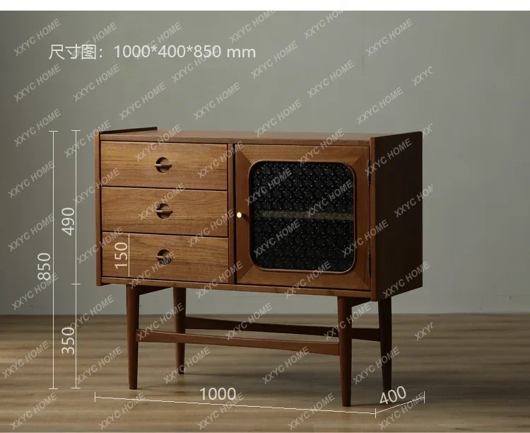 

A57 Burma old teak dining room storage cabinet entry porch cabinet solid wood dish cabinet living room