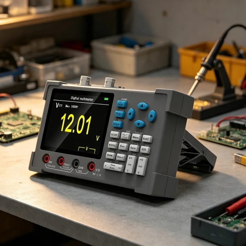 DSO3D12 Dual Channel Digital Oscilloscope Multimeter 120M Bandwidth 500M Sampling Auto High Precision Electronic Repair Tool