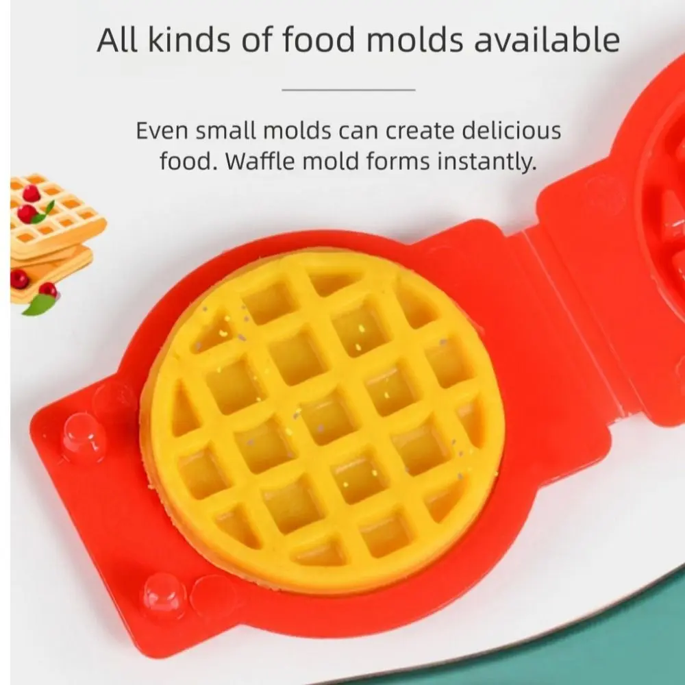 Multicolor Clay Molds Set Plastic DIY Accessories Simulation Kitchen Ice Cream Machine Noodles Machine Rubber Clay Mold Kits