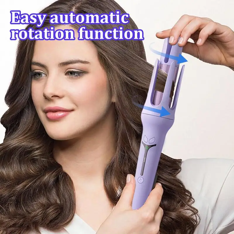 Automatic Hair Curler Large Wave Curling Iron Auto Hair Curling Iron Ceramic Rotating Air Curler Air Spin Wand Styler Curl