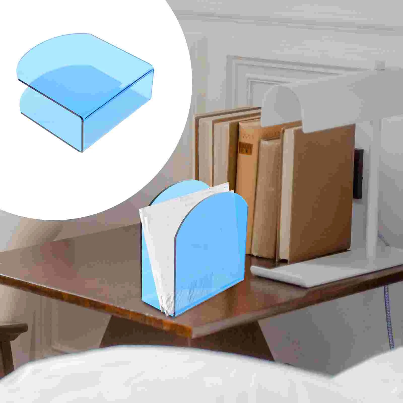 Napkin Holder Acrylic Tissue Kitchen Rack Container Towel Exquisite Stand Clear Decorative Household