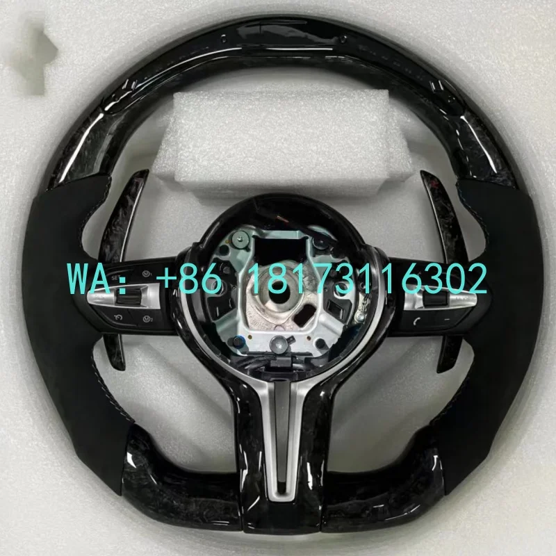 

China Plant 2026 F10 F30 F31 F32 F20 E92 E60 X6 E71 X5 E70 M3 M4 M6 Forged Carbon Automotive Steering Wheel Modification