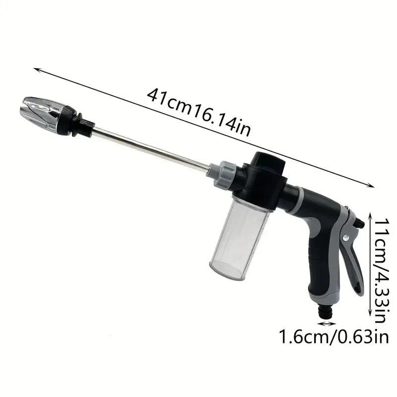 High Pressure Spray Water Gun Washing Garden Watering Hose Nozzle Sprinkler Car Cleaning Wash Auto Washer Guns FLOWERS SPRAL