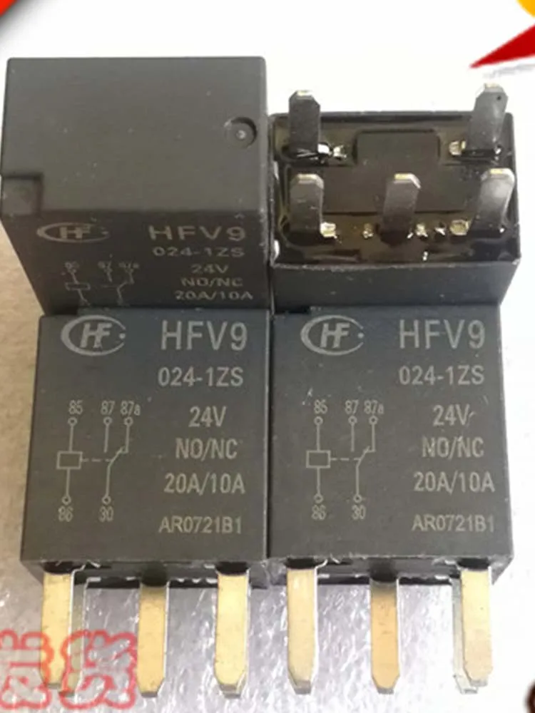 

5 шт. реле 24 В HFV9 24-1ZS 24 В постоянного тока 5 контактов