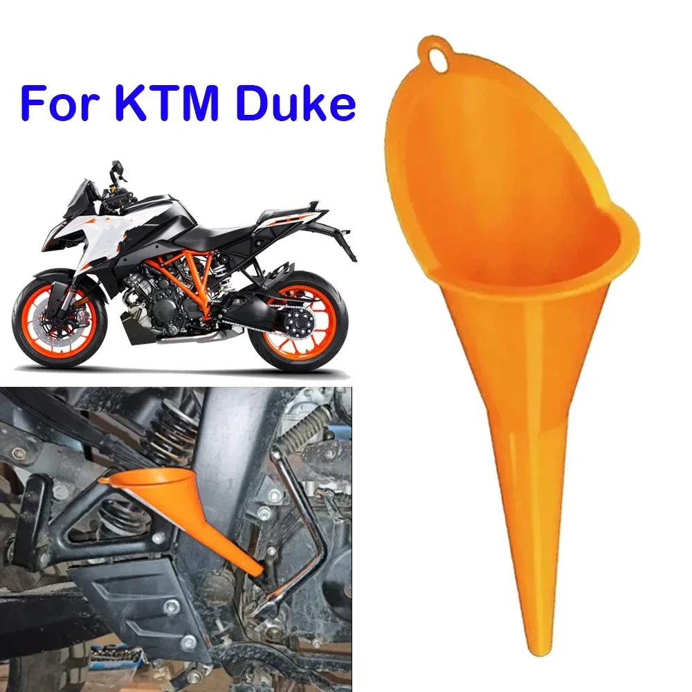 Motorcycle Long Oil Funnel Diesel Refueling Tool For KTM Duke 1290 SupeR R GT 125 200 RC200 390 C390 640 690 790 Super