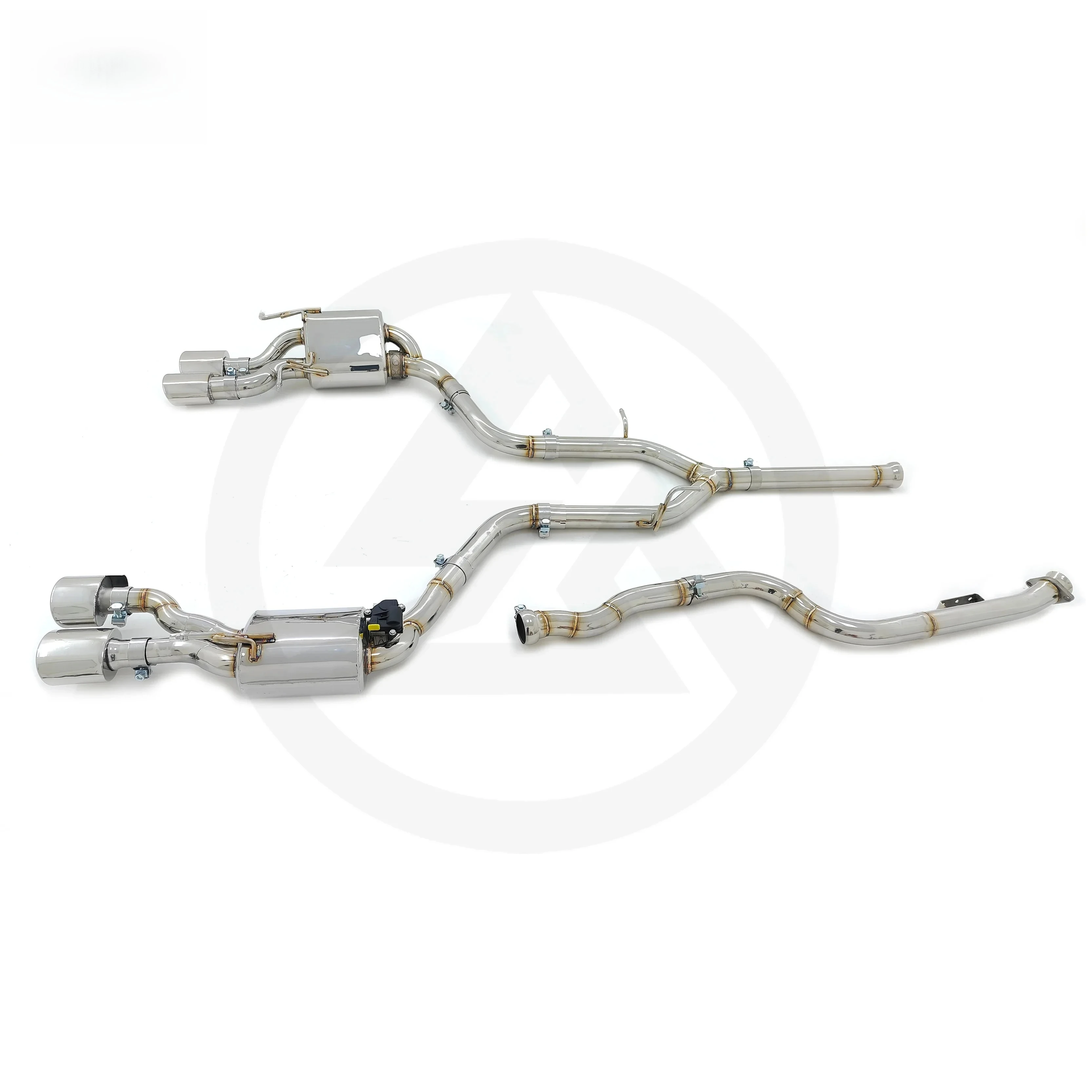 

NewCSZ High Quality SS304 Vavled Catback Exhaust For W204 C180 C200 C250 2008-2014 Valvetronic Exhaust System