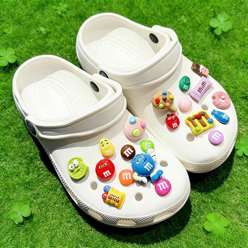 New Whole Set Hot Sale DIY Hole Shoes Charms for Cute Cartoon Handmade Charms Designer Quality Garden Shoe Decoration Girl Gift image 3