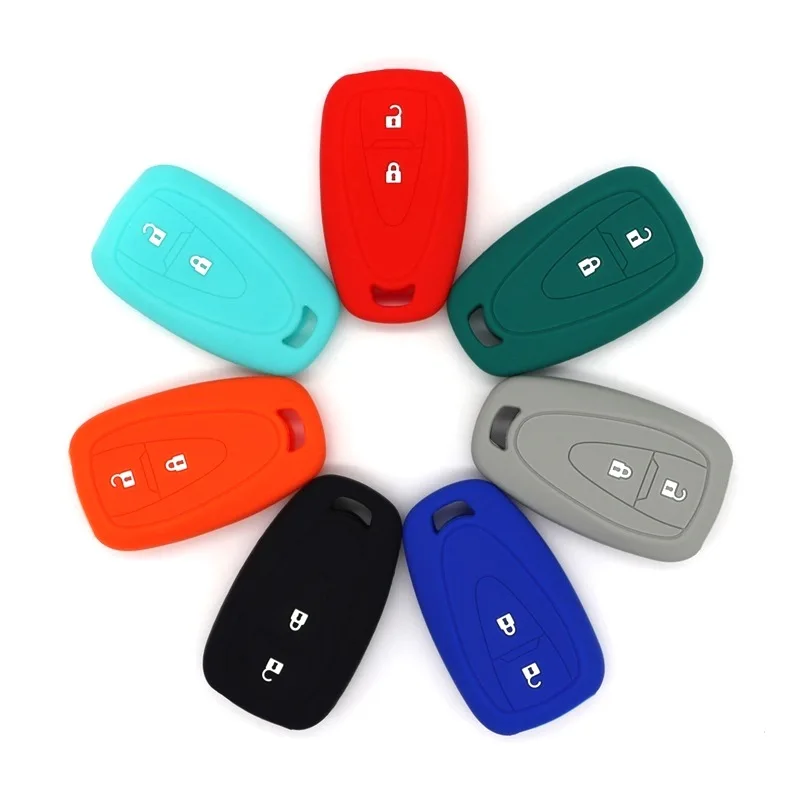 

Silicone Car Key Case for Chevrolet Cruze/Orlando/Malibu - 2-Button Smart Key Compatible, Anti-Scratch Automotive Accessories