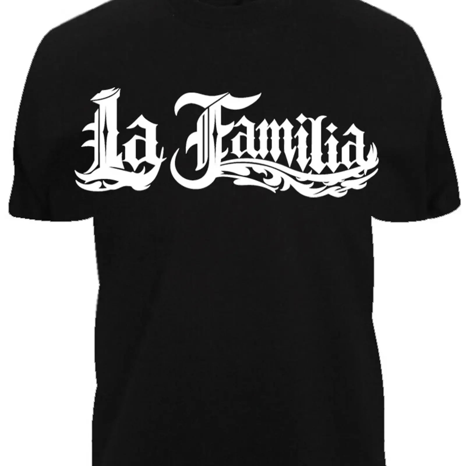 T Shirt LA FAMILIA VIDA LOCA Black Pearl AUTO MOTORRAD MI Decal xx vintage Washed Top For Everyday Wear Slightly Stylish Soft