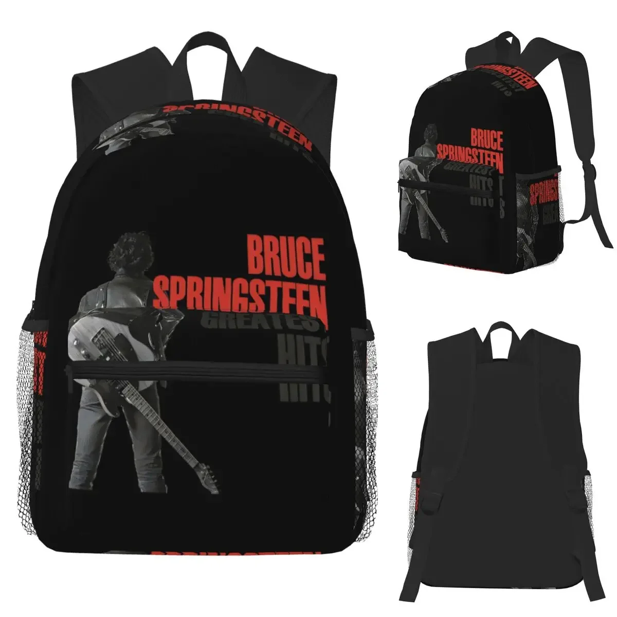 

Springsteen Student Backpack School Bag Hiking Travel Daypack for Men Women Fashion Bookbag Shoulder Bags