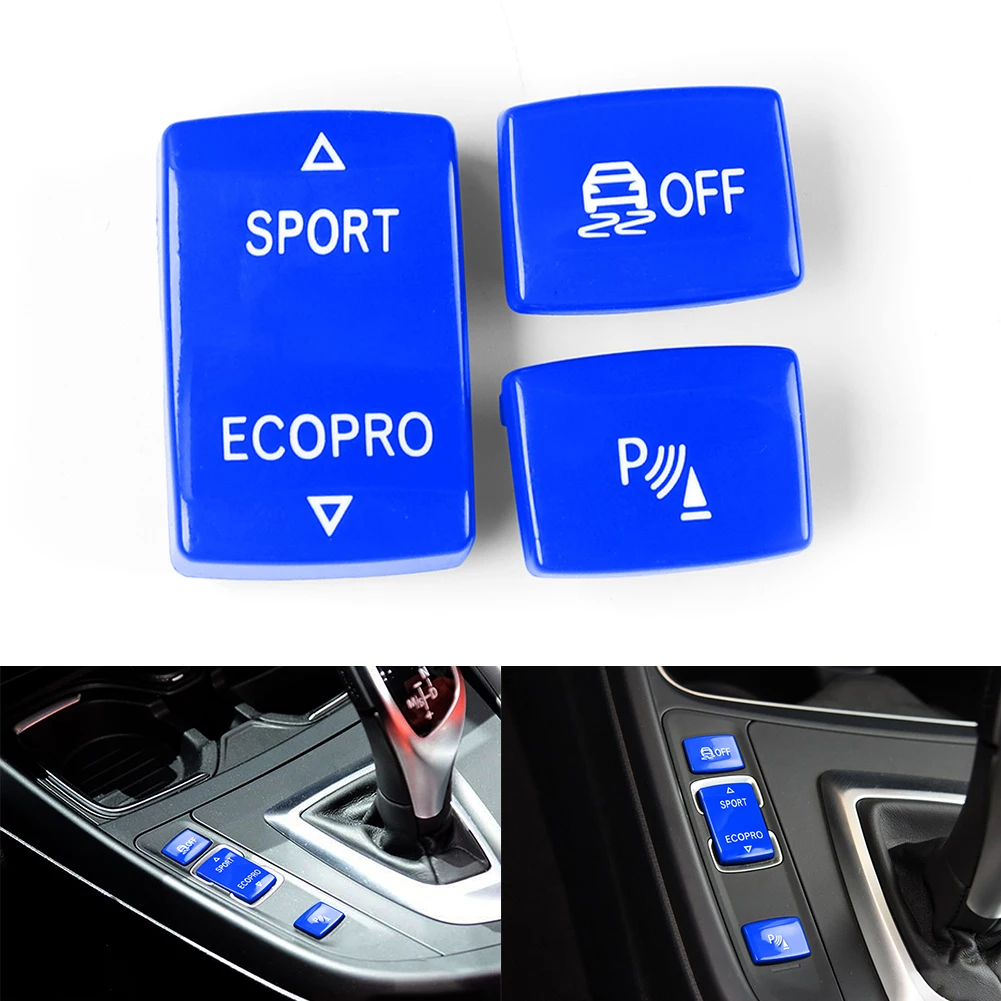 Gear Position Panel Button Knob Cover For For BMW 2 Series F20 F21 F22 F23 and 3 Series F30 F31 F34 and 4 Series F32 F33 F36