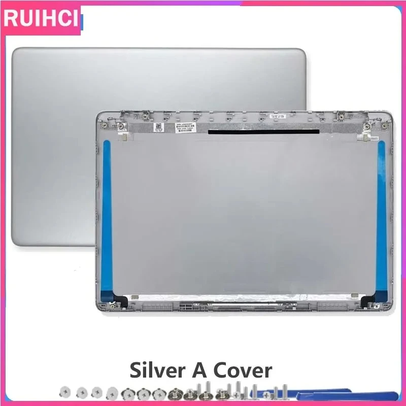 New For HP 15-DW 15-GW 15S-DU 250 G8 255 G8 G9 TPN-C139 Laptop LCD Back Cover Front Bezel Hinges Rear Top Case Silver/Black