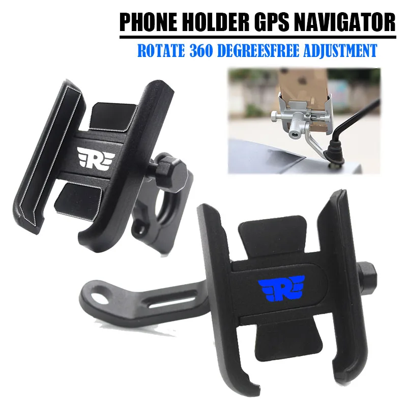 

For Royal Enfield Bullet/Meteor/Classic 350 500 Interceptor 650 Continental GT 535 Himalayan 411 Phone Holder GPS Stand Bracket