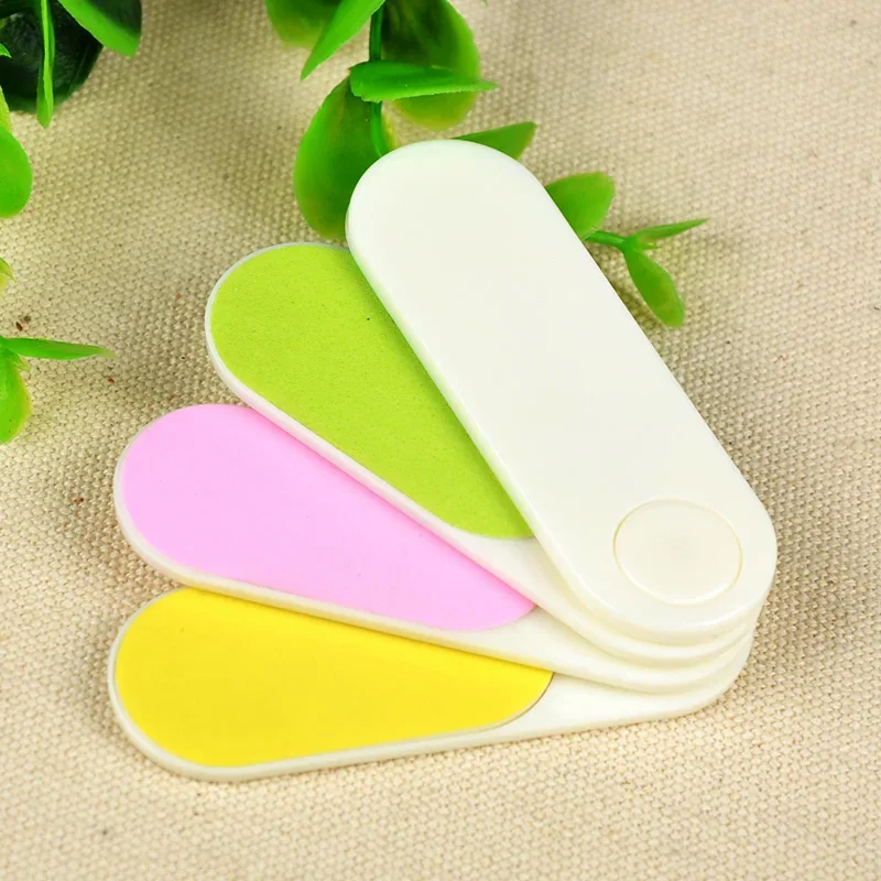 4 in 1 Portable Nail Art Mini Rotary Nail Polishing File Nail File Buffer Sanding Manicure Art Tools Accessories G0124