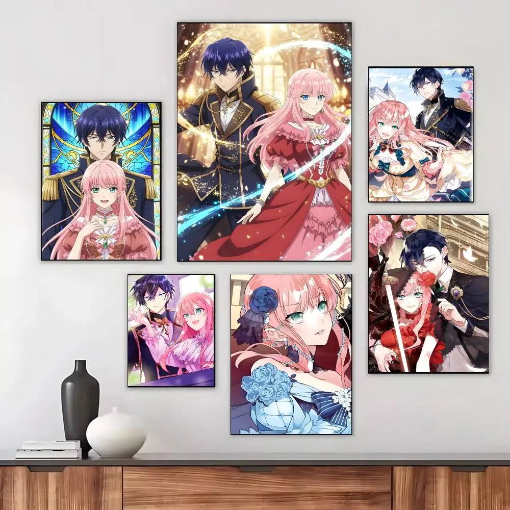 1pc Cartoon 7th Time L-Loop Poster Self-adhesive Living Room Bedroom Party Bar Decor Moisture-proof Fade-resistant