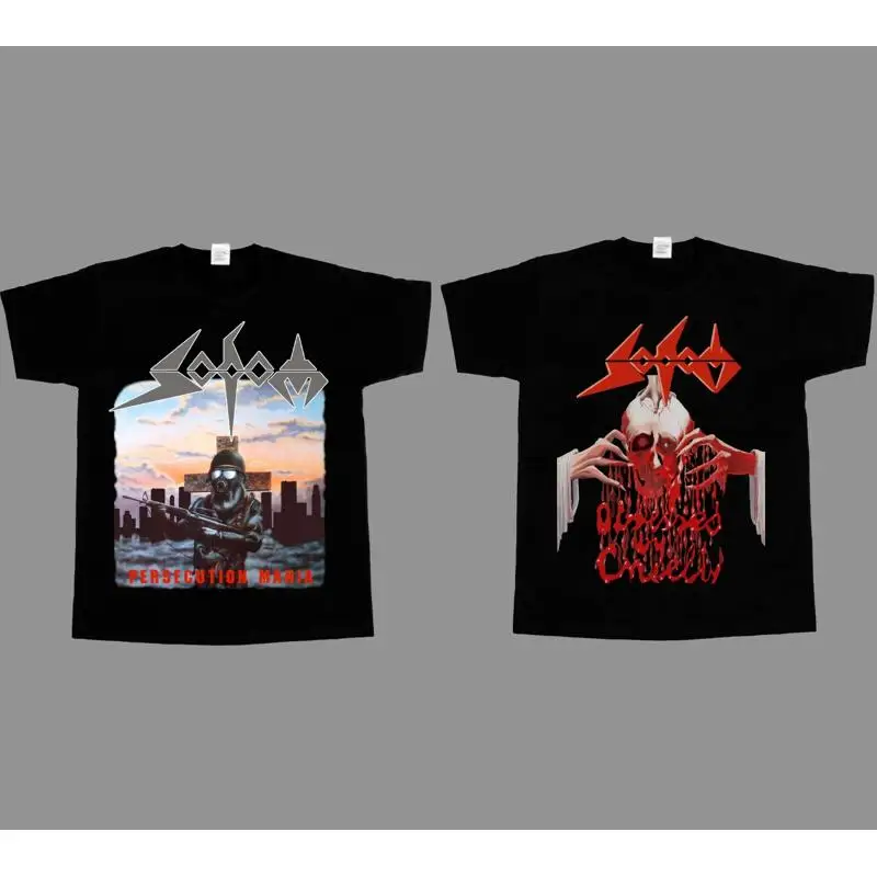 سدوم بيرسكيفشن مهووس بقسوة Deathrow تي شيرت أسود جديد 5Xl #1