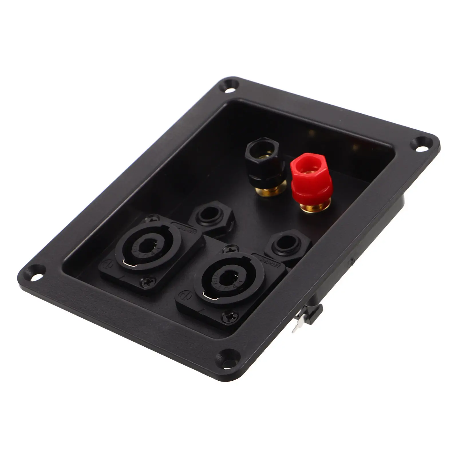 Speaker Wire Terminal Block 6 Position Terminal Junction Box Subwoofer Box Connector Speaker Binding Posts Car Audio System