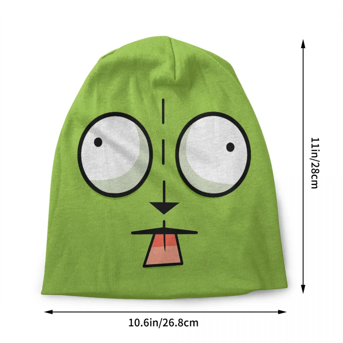 Custom I-Invaders Z-Zims Cartoon Beanie Cap Winter Warm Bonnet Homme Knitting Hats Cool Science Fiction Skullies Beanies Caps