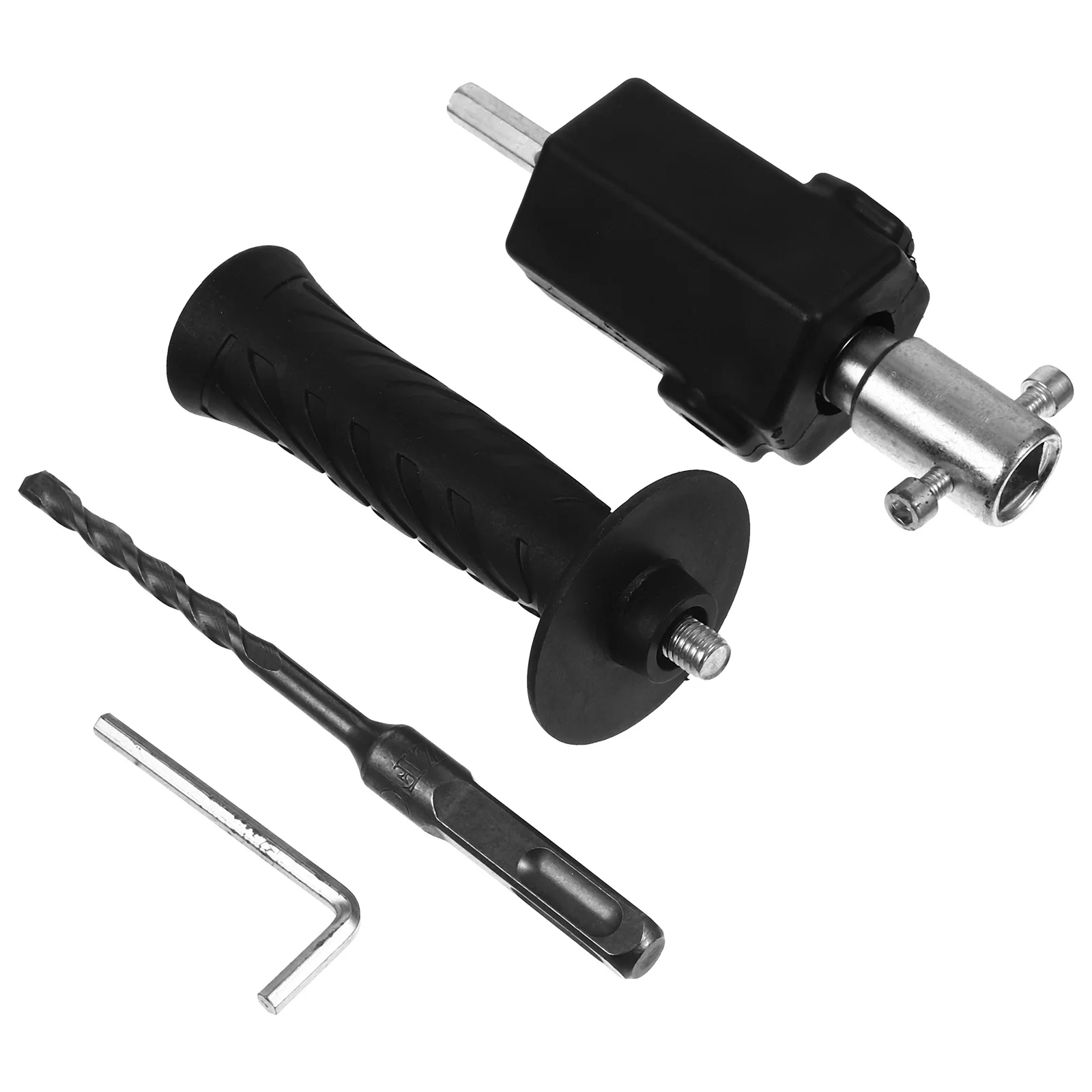 1Set Electric Drill Conversion Head Hammer Adapter Hard Triangle Transmission Shaft for Concrete Demolition Trenching