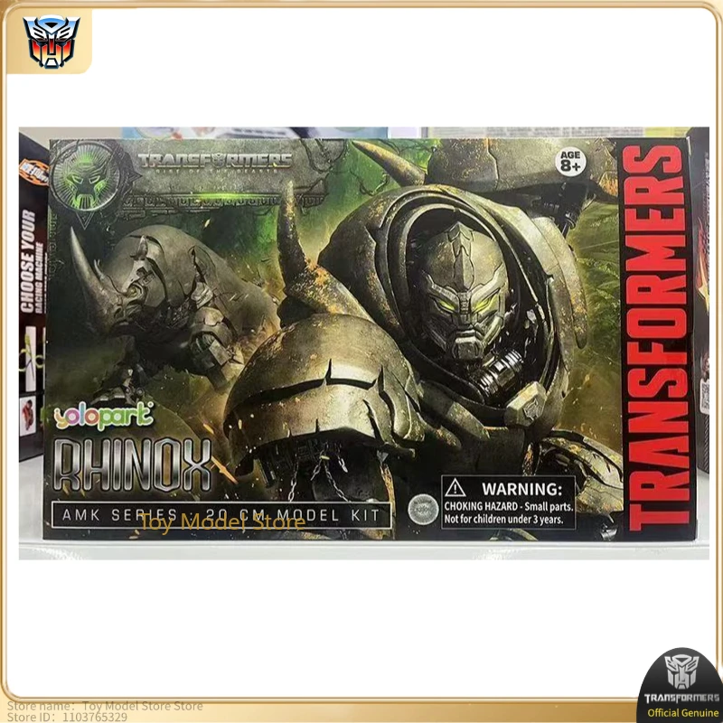 

In stock New Products YOLOPARK Pre-assembled Model AMK Series Rhino Anime toys Figure model A moveable doll studio Holiday Gifts